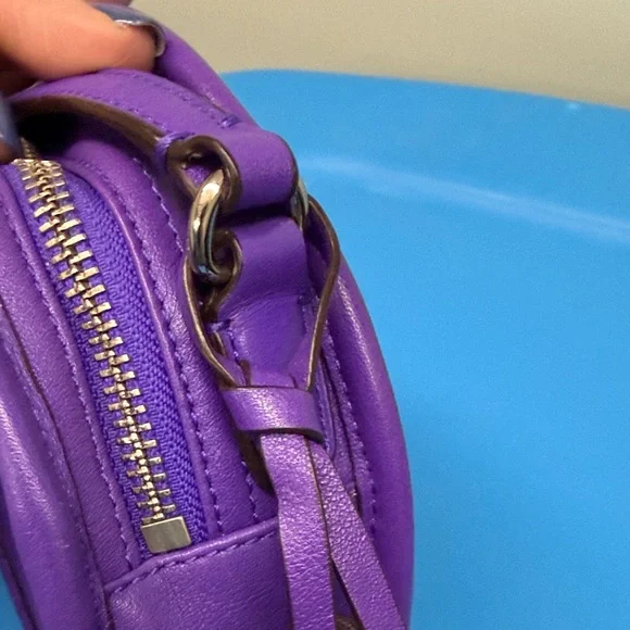 Coach Legacy Leather CanteenCrossbody Bag in Purple